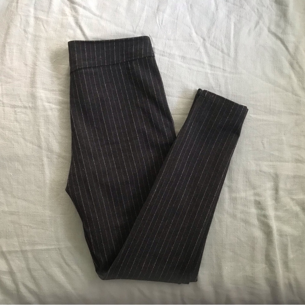 GAP Pinstripe Fitted Pants (Small)
